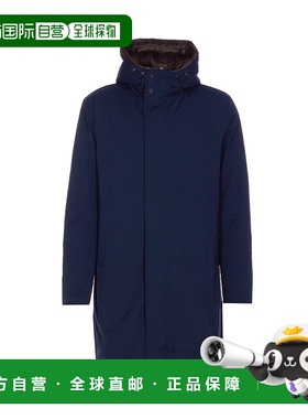 香港直邮HERNO 男士羽绒服 PA000170U12343Z9200 AW2025 蓝色