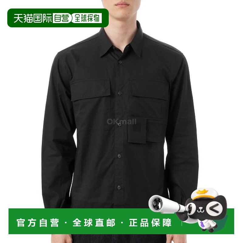 韩国直邮CP COMPANY 大都会系列华达呢长袖衬衫 (18CLSH025A 0064