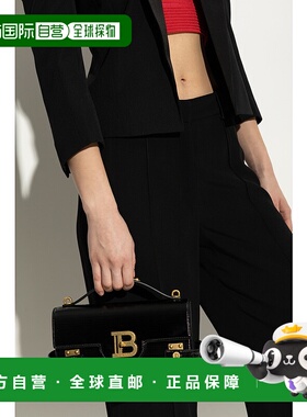 香港直邮BALMAIN 女士手提包 EN0DA828LPIS0PA SS2025 黑色 Handb