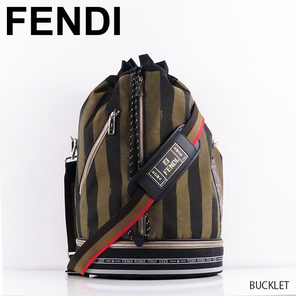 日本直邮 FENDI BUCKLET 单肩包水桶包多色 [7VA451A6K5]