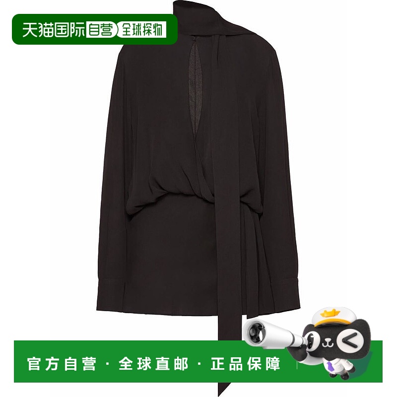 香港直邮VALENTINO 女士半身裙 XB0VAYZ61MH0NO SS2022 黑色
