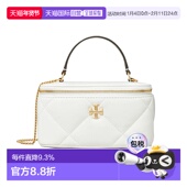 香港直邮TORY 牛皮革化妆包常规 品牌徽标 BURCH汤丽柏琦女款 Kira
