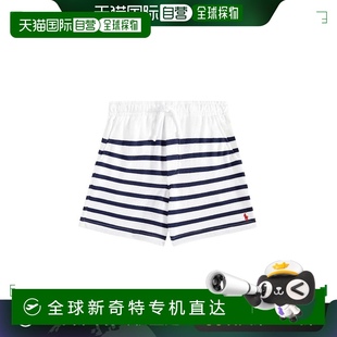 劳伦 Polo 拉夫 条纹棉质针织短 女童 Ralph 香港直邮Polo Lauren