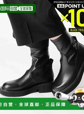 日本直邮Fabio Rusconi MQN 2606 VITTELLO/SAUDI 靴子女士黑色