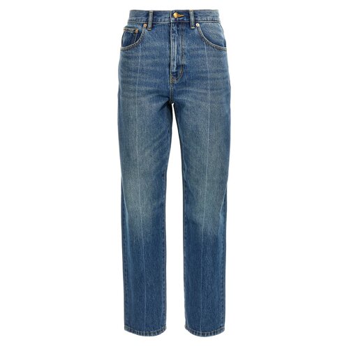TORY BURCH 女士牛仔裤 166401433 SS2025 蓝色 Denim jeans