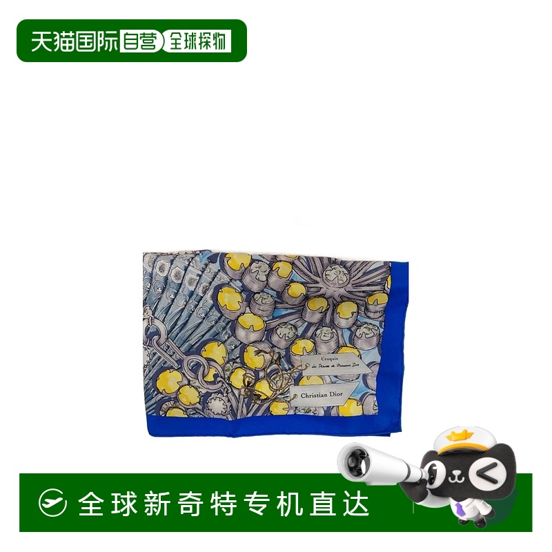 香港直邮Dior 图案丝巾 43PAD090INST字母