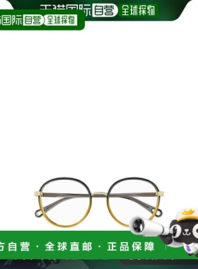 香港直邮CHLOÉ 女士眼镜 CH0033O007 SS2025 黑色