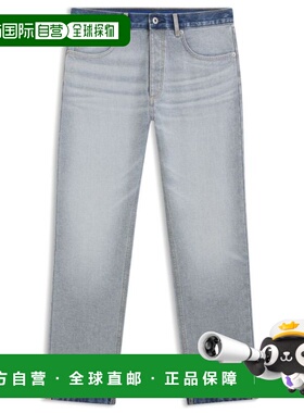 自营hugo bossRegular-fit jeans in inside-out denim - light b