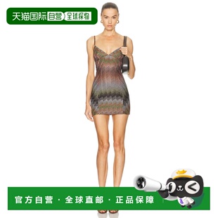 1h可退 香港直邮MISSONI 米索尼 女士 无袖短款连衣裙 DS26SG1X