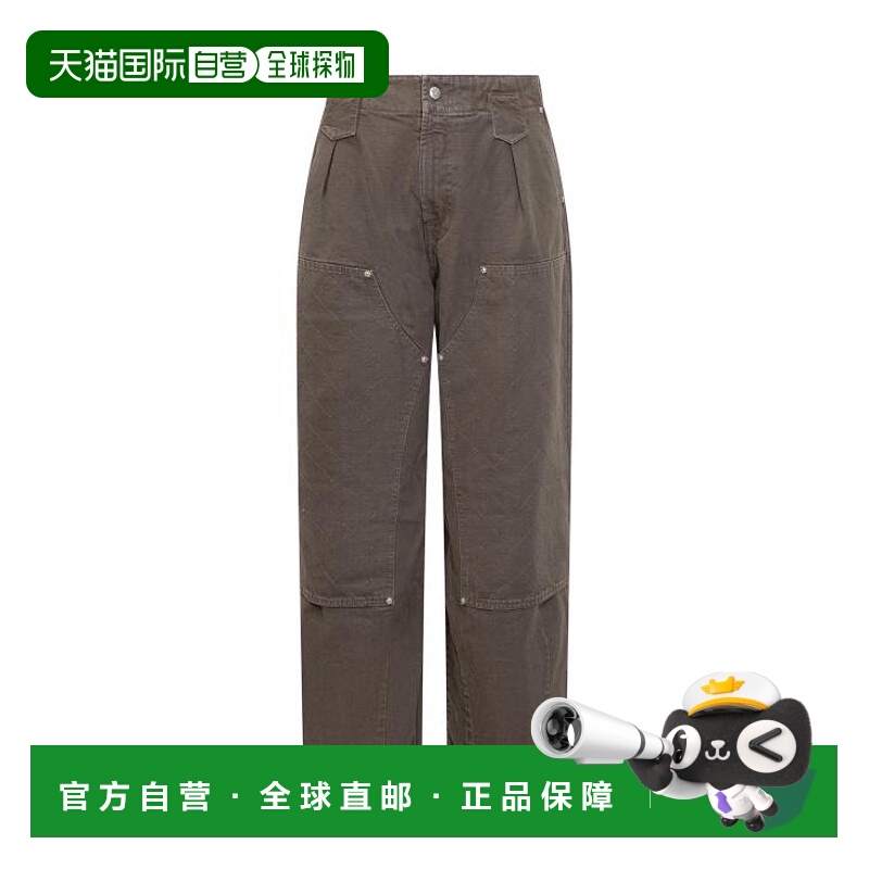 韩国直邮Kenzo 直筒裤 FF65PA2469GU92 灰褐色