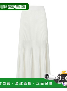 香港直邮PINKO 女士半身裙 105425A2PTZ10 AW2025 白色 Pleated M