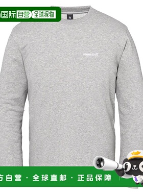 1h可退 香港直邮mont-bell 男士户外T恤 2104780LGY CO 灰色 Cott