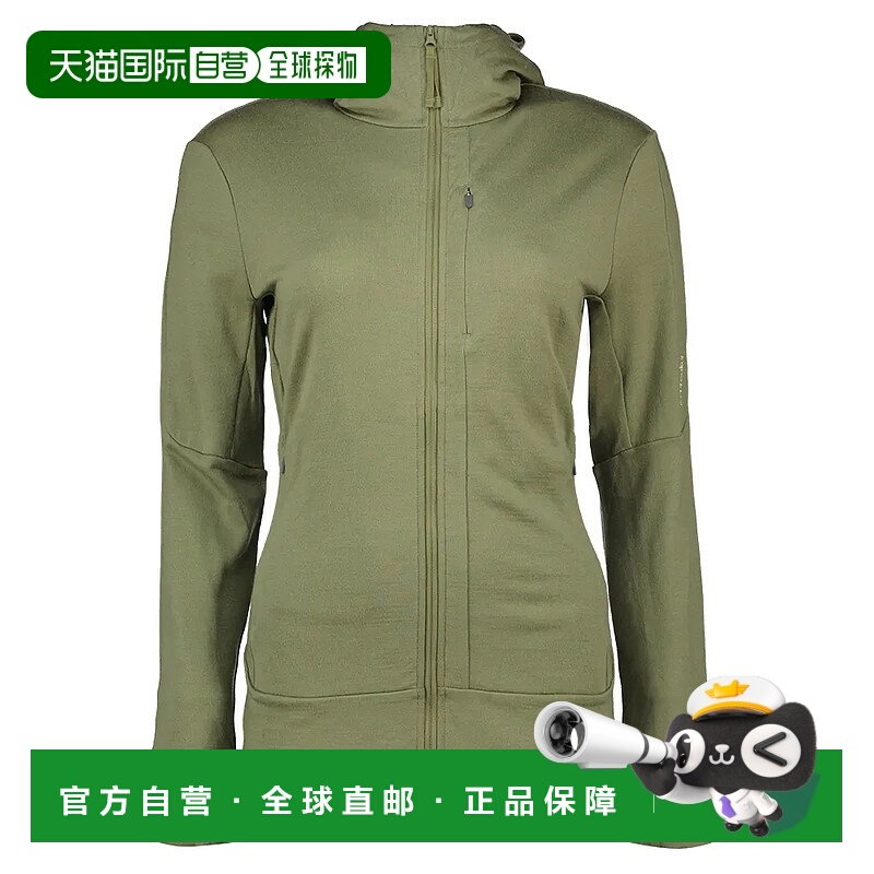 香港直邮ICEBREAKER 美利奴羊毛 260 Quantum IV 全拉链卫衣 女士
