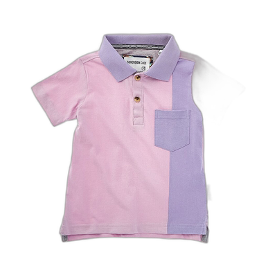 自营 Sovereign Code Creator 拼色平纹 Polo 衫 - 紫色 美国奥莱