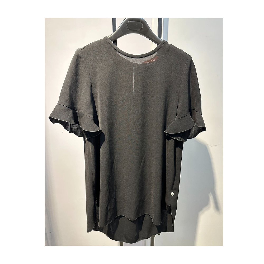 MAX MARA 女士衬衫 61910687CENERE001 AW2021 黑色