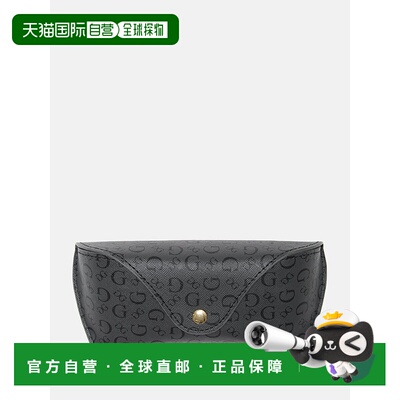 自营 guessLogo软眼罩-煤炭标志/黑色 美国奥莱直发