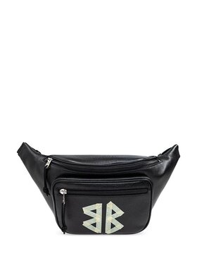 BALENCIAGA 男士斜挎包 5295502ABND1000 SS2025 黑色