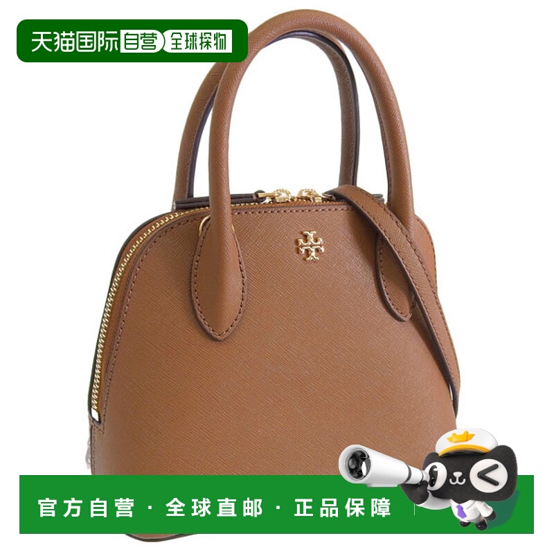日本直邮Tory Burch 女士两用包 单肩包 Outlet 皮革 棕色 EMERSO