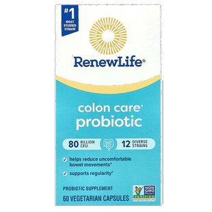 香港直发ReNew Life结肠护理益生菌素食胶囊60粒
