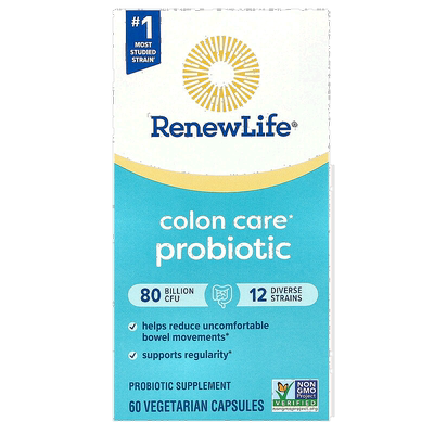 香港直发ReNew Life结肠护理益生菌素食胶囊60粒