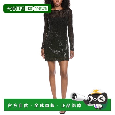 自营Ramy Brook Forrest Cocktail Dress - black 美国奥莱直发