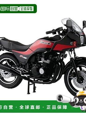 【日本直邮】青岛社 摩托车系列川崎Gpz400F 1984版1/12塑料模型