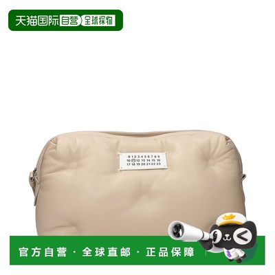 自营Maison Margiela Leather Clutch Women's Bag - beige 美国