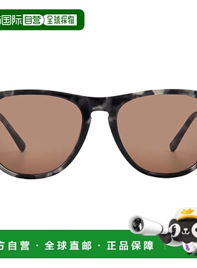 自营Calvin Klein Brown Oval Unisex Eyeglasses CK24508S 017 5