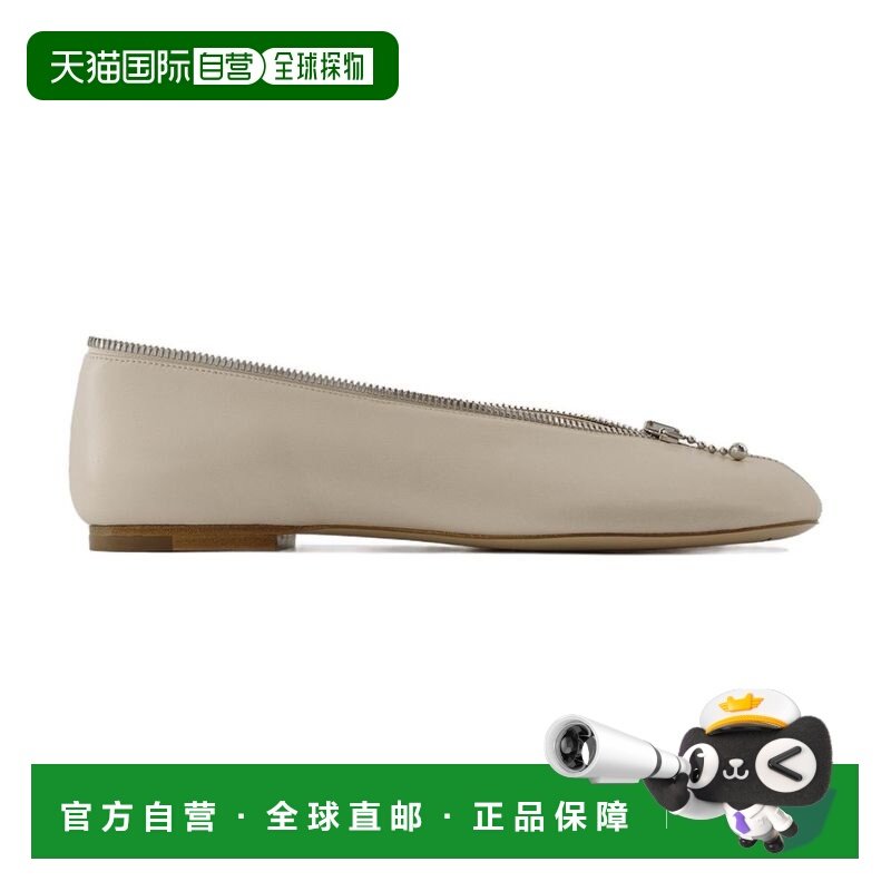 香港直邮Burberry 巴宝莉 女士 平底鞋 80862101 white白色 舒适,女鞋,浅口单鞋,淘宝优惠券,粉丝福利购,淘宝优惠卷