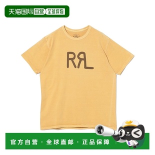 1h可退 日本直邮Double RL RRL 男士牧场Logo印花T恤  3808009277