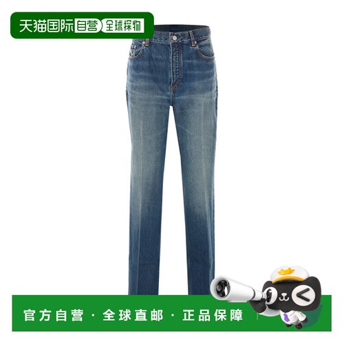 1h可退 香港直邮ALAIA 女士牛仔裤 AA9P1275D011CA25 AW2026 蓝色