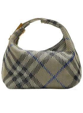 BURBERRY 女士旅行包 80929891 AW2024 灰色 Peg中号旅行袋