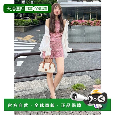 日本直邮SNIDEL Sustainable短针织裤 [SN1728EW044554]短裤