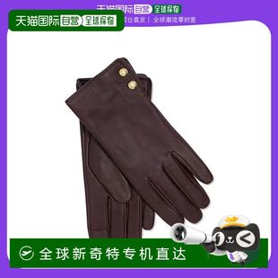 个性 Ralph Lauren奢华真皮触控手套 舒 时尚 美国直邮 Lauren