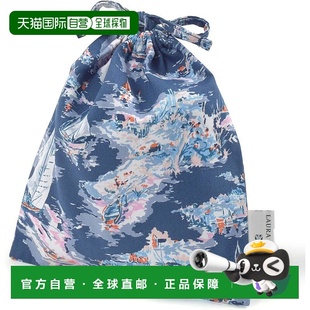LAURA ASHLEY 学校午餐包 可爱 CCS 抽绳包 和初中生 日本直邮