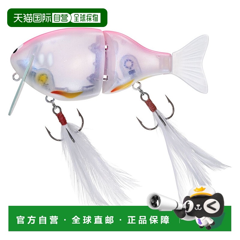 日本直邮Daiwa Bass Lure Chibi Fuku Fish Hasegawa Pink Ver.1