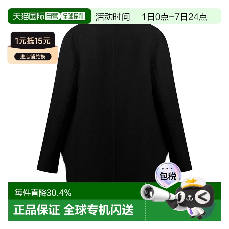 自营LV路易威登 Ready-To-Wear女士款羊绒大衣，狐狸口袋