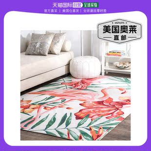 nuLOOM Contemporary Floral Stephanie Area Rug - multi 【美国