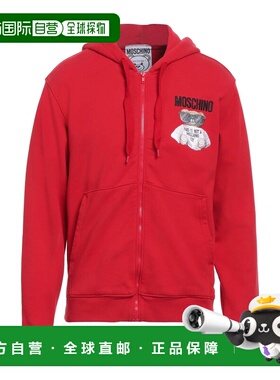 香港直邮Moschino 莫斯奇诺 男士 运动衫 red 舒适时尚红色卫衣