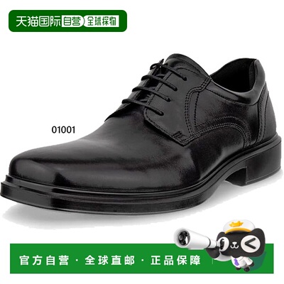 日本直邮ECCO 男士赫尔辛基 2 真皮德比鞋商务鞋正装鞋ECCO 50016