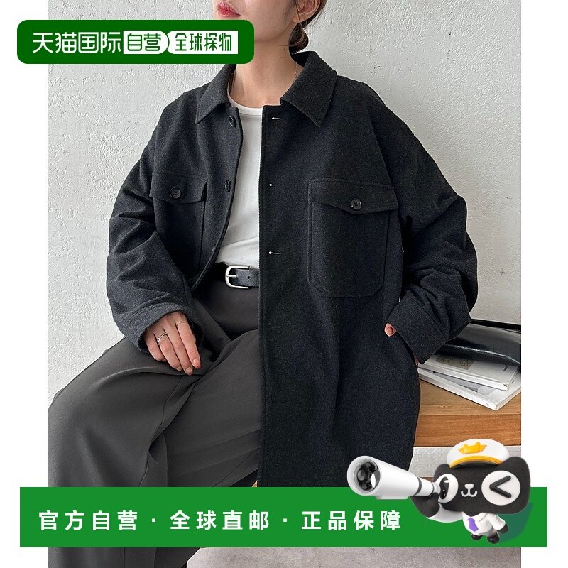 1h可退 日本直邮Discoat 男装 CPO衬衫外套宽松设计 DPZ2052304A0