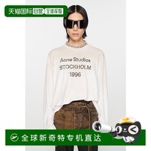 欧洲直邮Acne Studios/艾克妮1996系列字母Logo印花T恤明星同款