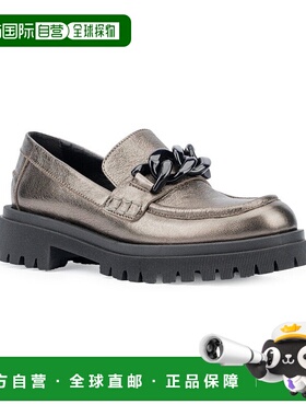 自营 Aquatalia Olivianne Weatherproof Leather Loafer - gold