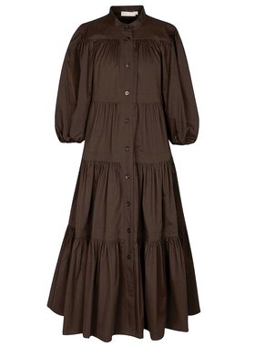 Tory Burch 托里·伯奇 女士 棉府绸中长连衣裙 000693