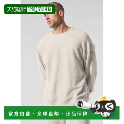 香港直邮alo yoga Triumph Restore 圆领运动舒适长袖卫衣 男款m3