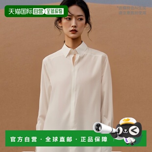 香港直邮THOM BROWNE 女士衬衫 FLL152AF0184100 CO 白色 Cross-s