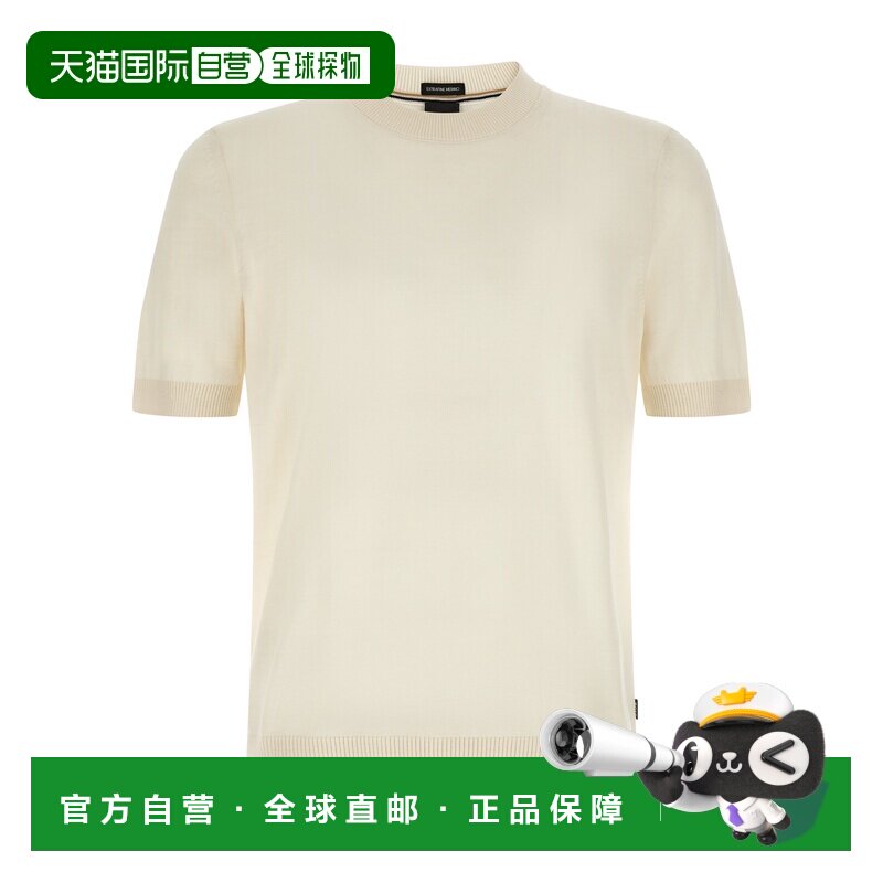 香港直邮BOSS HUGO BOSS 男士T恤 50560476118 AW2026 白色男装图片