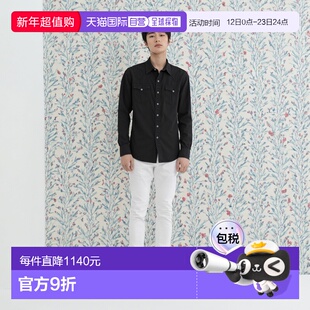 自营欧洲直邮RalphLauren拉夫劳伦 RRL修身西部休闲纯棉长袖衬衫