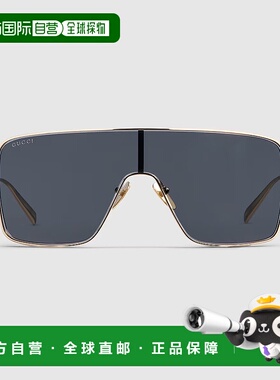香港直邮GUCCI 女士眼镜 839994I33308012 AW2025 灰色 Sunglasse