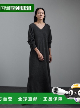 1h可退 日本直邮SALON adam et rope' 女士V领羊绒针织连衣裙 极